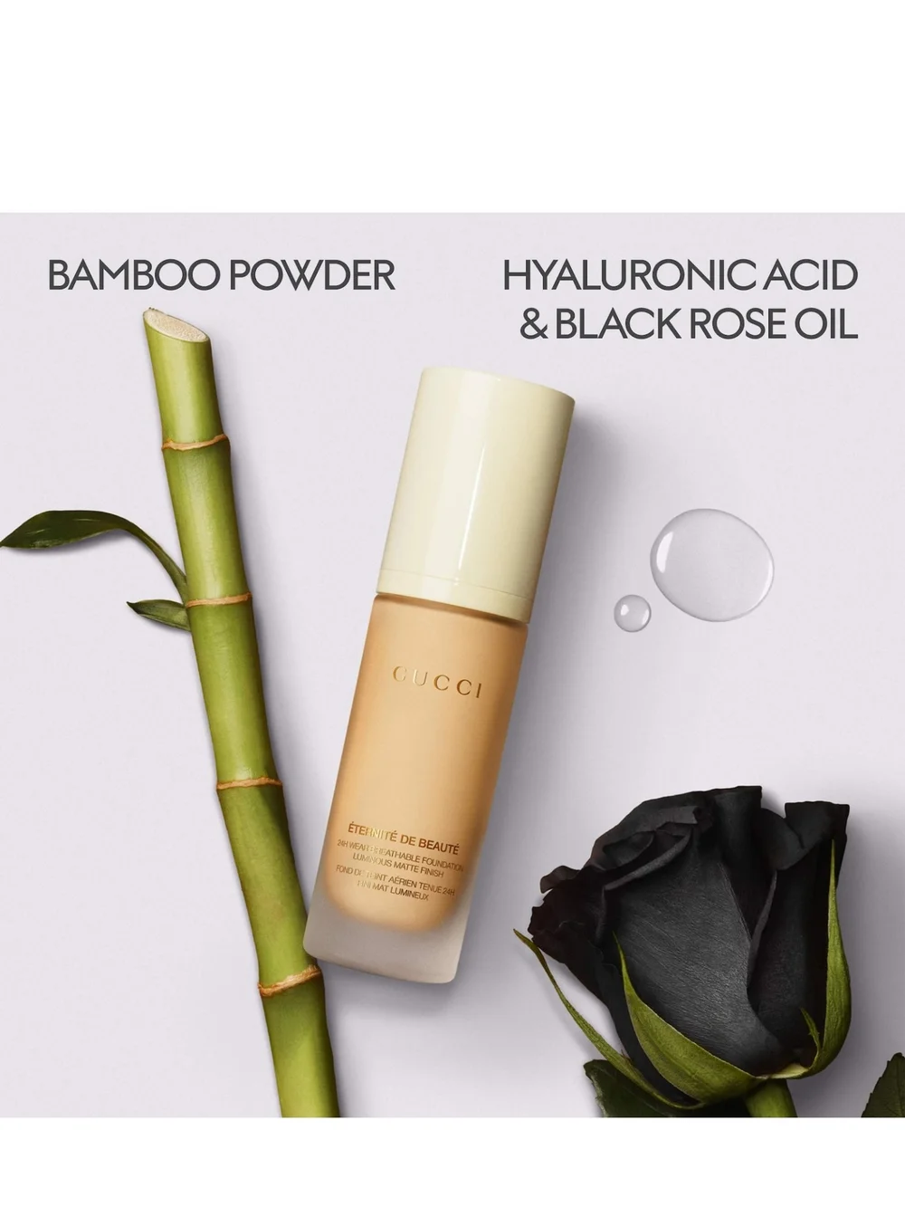 Gucci Éternité de Beauté Luminous Matte Foundation In Medium 360W NIB